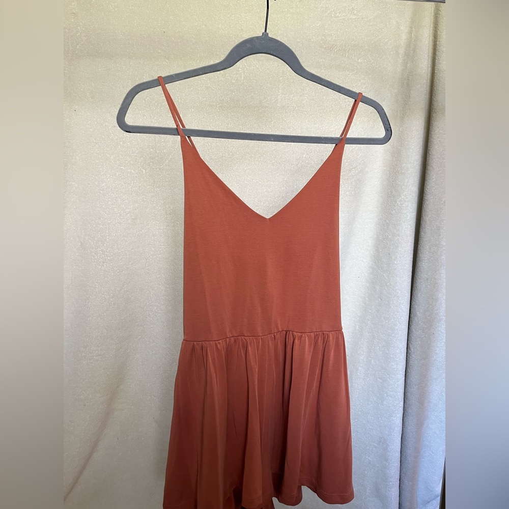 Forever 21 Orange Small Romper